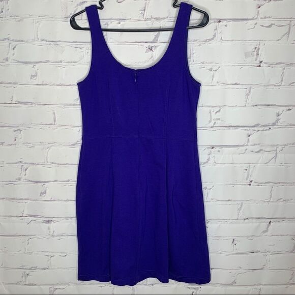 Loft size 4 blue dress - Picture 4 of 6